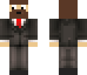 beardman with suit