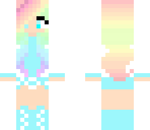 rainbow girl