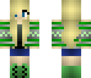 edited creeper girl