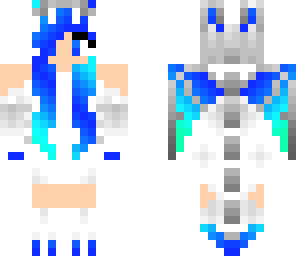 blue enderdragon girl