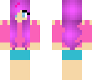 cute pink girl