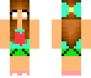 beautifull and sexy girl herobrine