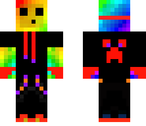 rainbow slime black