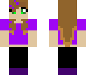 purpleblack girl