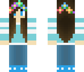 blue girl yay
