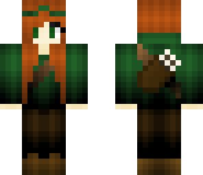 female elf archer