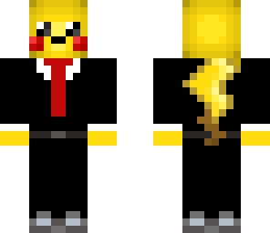 pikachu in a tuxedo