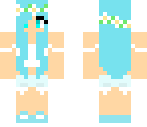 blue girl