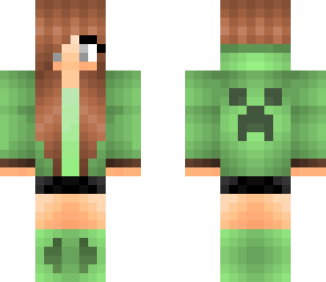 lol creeper girl edited