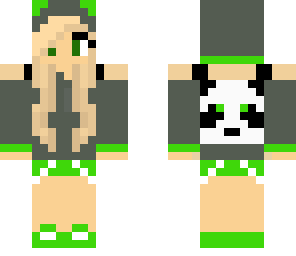 panda girl grey 2