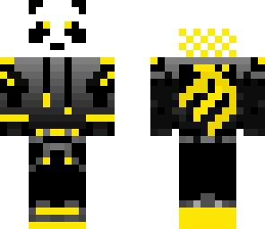 the yellow panda