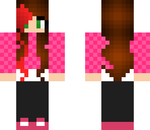pink sweater girl