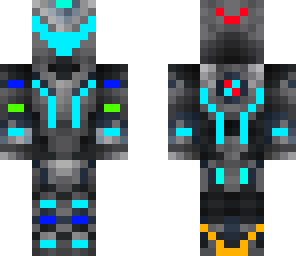 cool blue robot