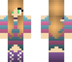 girl with strips