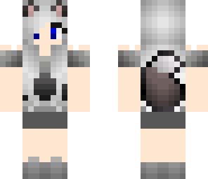 blue eyed wolf girl