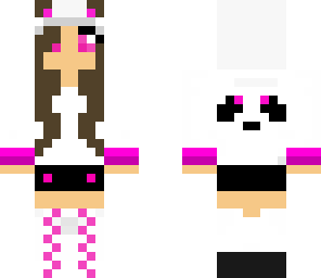 pink panda girl