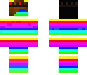 rainbow person