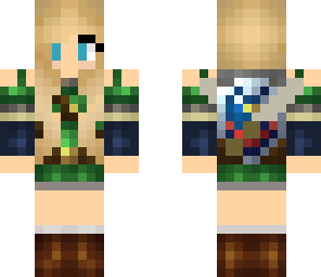 girl elf warroir