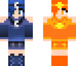 sun and moon girl