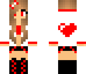 red gamer girl