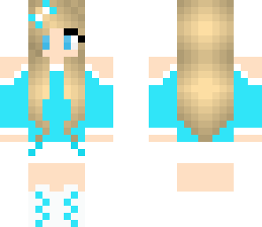 blue girl