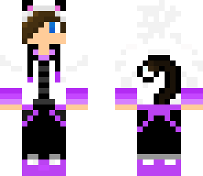 neko cat-purple