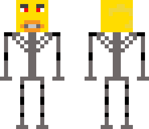 fnaf endeoskeleton with chicas head