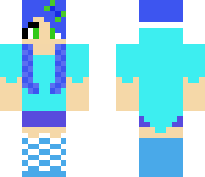 hooded blue girl