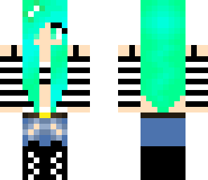 green sexy girl
