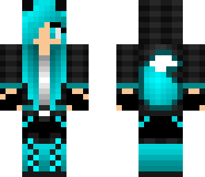 blue wolf girl