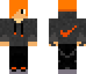 orange nike guy