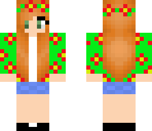 flower crown girl