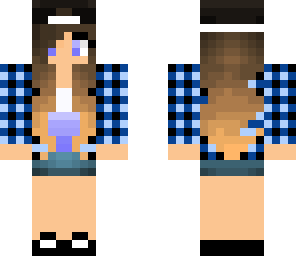 cute blue girl