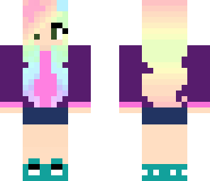 rainbow hair edited