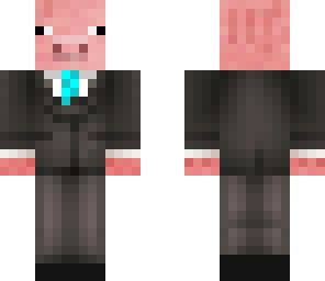 shady buisness pig