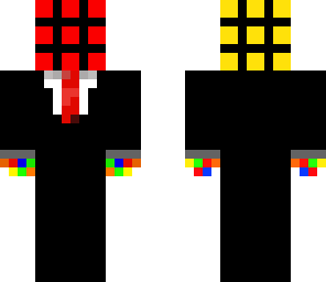 rubix cube suit full