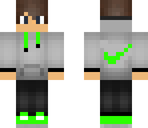 green nike boy