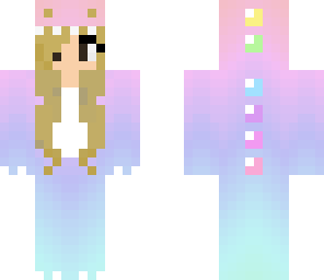 girl with a dinosaur suit