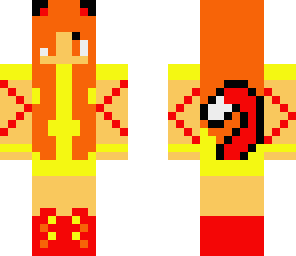 fire cat girl