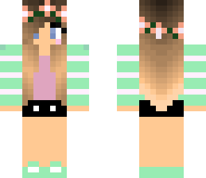 flower crown girl