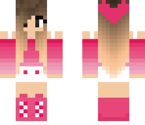valentine's day girl skin