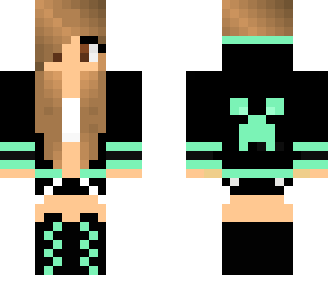 edited blode creeper girl