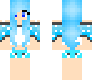 blue girl