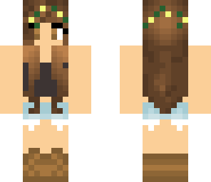 me with brown hair
