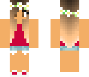 summer pink girl