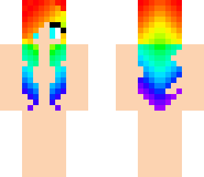 rainbow hair base
