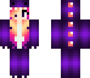 purple girl dino