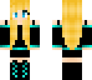 blue girl