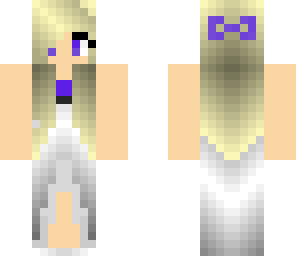 white dress
