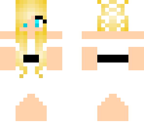 blond wedding gal